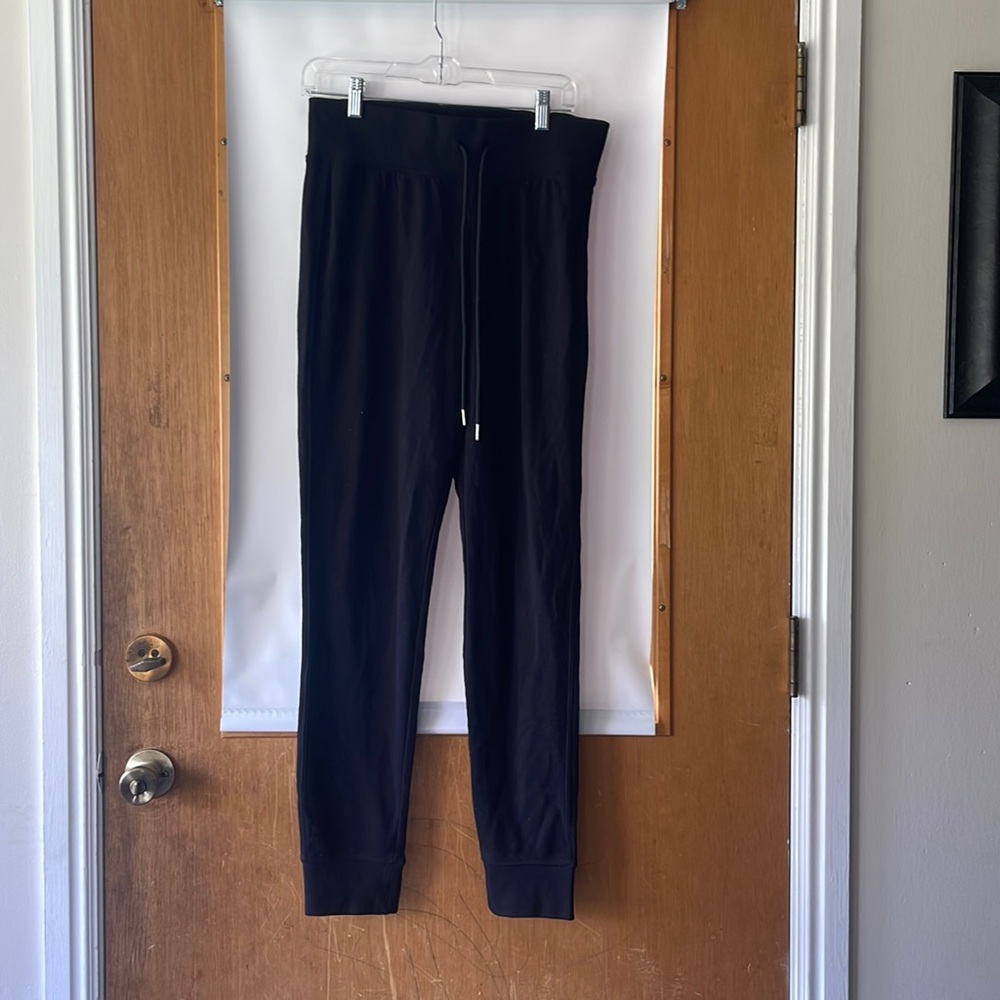 Black jogger sweatpants